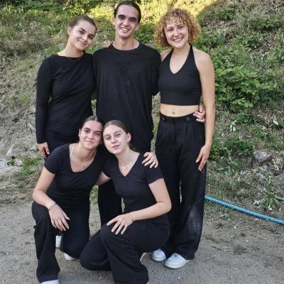 La troupe de danseurs